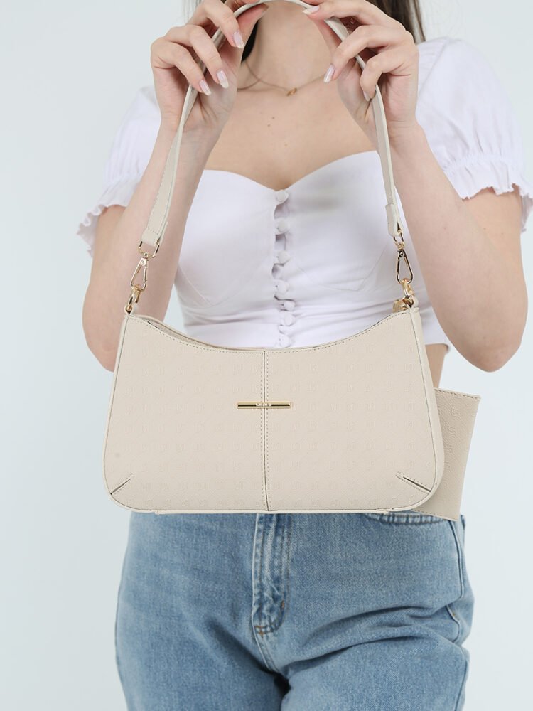 Bej Sarach Çapraz Çanta