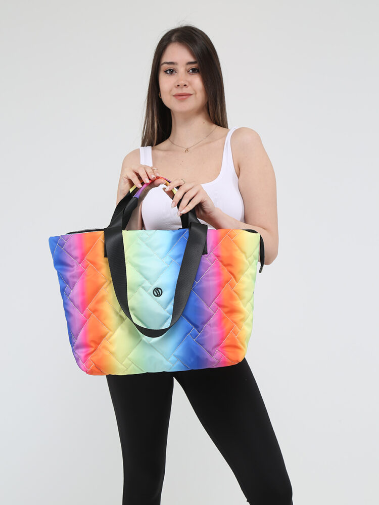 Bondit Gökkuşağı Omuz Çantası