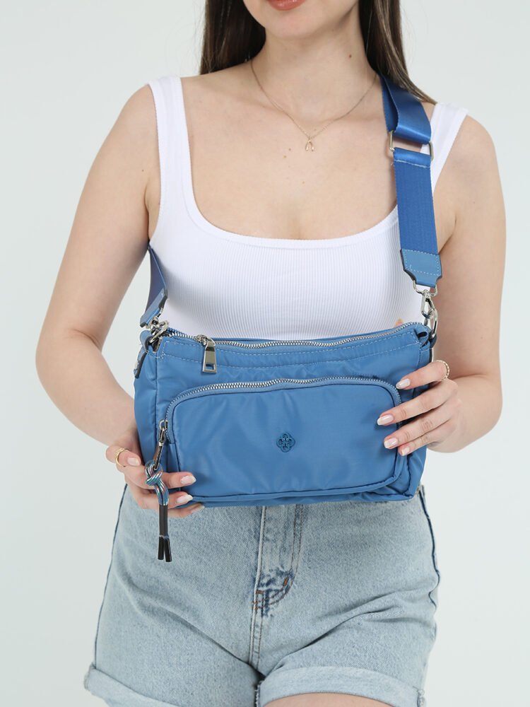 Mavi Çapraz Çanta
